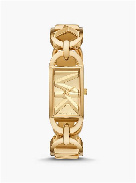 michael kors mini empire gold-tone watch|Mini Empire Gold.